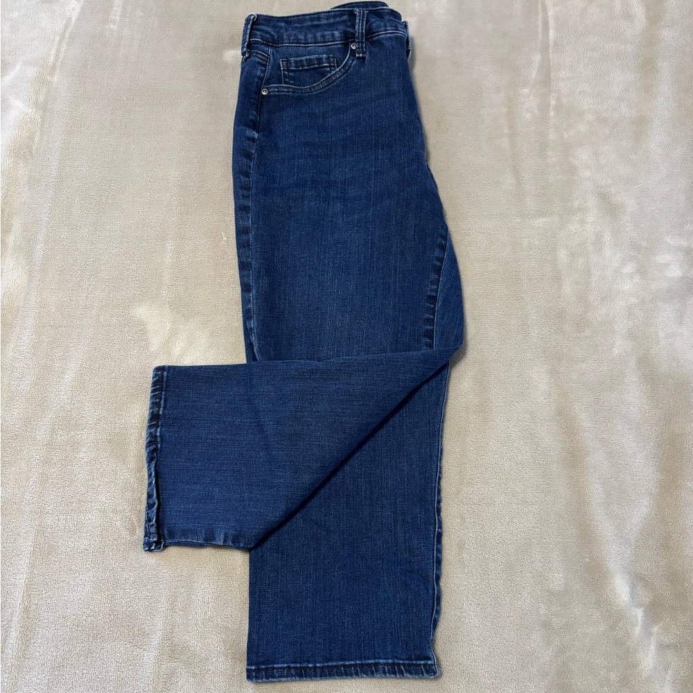 NYDJ Dark‎ Blue Curves 360 Denim Capris